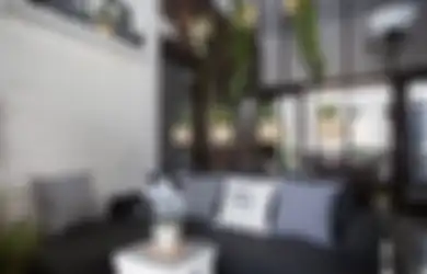 Inspirasi Desain Partisi Terbuka dari Besi, Rumah Mungil Tampak Segar!