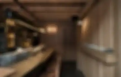 Sentuhan Konsep Interior Modern Berbahan Kayu dan Bebatuan, Hadirkan Konsep Alami