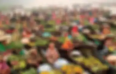 Pasar Lok Baintain, Pembeli dan Penjual Mesti Mengikuti Aliran Sungai Martapura