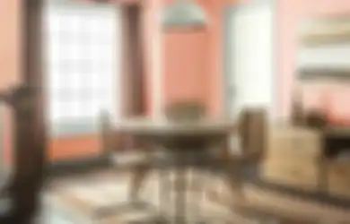 Tak Hanya Membuat Romantis, Ini Alasan Lain Kenapa Warna Peach Cocok untuk Interior Rumah