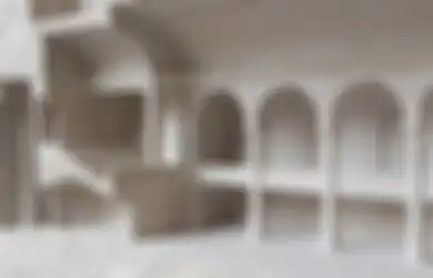 Eksplorasi Arsitektur Bersejarah, Seniman Ini Buat Pahatan dengan Detail Arsitektur