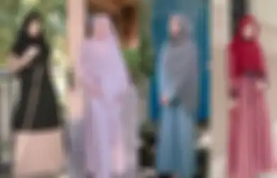 4 Model Gamis Ala Ayana Moon, Cocok Dipakai Saat Pergi Tarawih