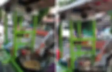 Biar Nggak Dicurangi Pembeli, Penjual Gorengan 4.0 Ini Pasang CCTV di Gerobaknya