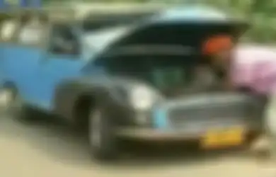 Sudah Ditawar Rp 1 Miliar Tapi Ogah Dilepas, Oplet Biru Si Doel Kini Bertengger Indah di Rumah Rano Karno, Padahal Dulu Beli Cuma Seharga Segini