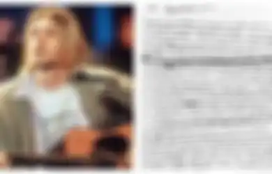 Bedah Surat Bunuh Diri Kurt Cobain di 27 Tahun Kematiannya, 5 April Hari Ini