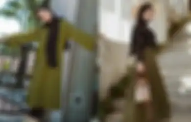 7 Inspirasi Outfit Hijab Modis Kombinasi Warna Hijau Olive, Perhatikan