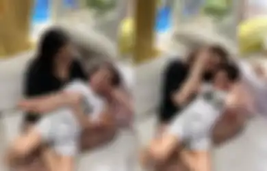 Warganet Justru Fokus ke Ember dan Gayung Plastik, Begini Hebohnya Rafathar Saat Mandi, Sang Bunda Sampai Teriak-teriak