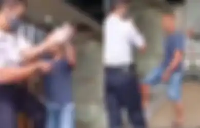 Petantang-petenteng Sok Jagoan, Seorang Pria Ajak Duel Satpam Saat Dihadang Masuk Ruang ATM Tapi Tak Pakai Masker, Sikap Petugas Security Tuai Pujian Netizen
