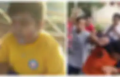 Puas Bully Bocah Jajanan Jalangkote, Delapan Pelaku dalam Video Viral Akhirnya Menginap di Kantor Polisi. Begini Kondisi Korban