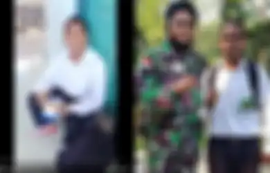 Usaha Tak Mengkhianati Hasil, Dulu Viral Karena Makan Bekal Nasi dan Tahu di Pojokan, Begini Kabar Anak Laki-laki Peserta Rekrutmen TNI