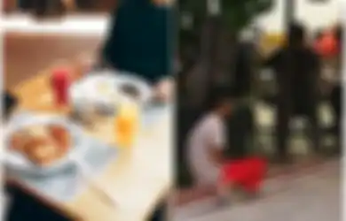 Nelangsa, TKW Ini Disuruh Nunggu di Trotoar Saat Majikannya Makan Enak di Restoran, Netizen Berikan Kecaman: Hampir Diperlakukan Seperti Hewan
