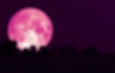 Tips Memotret Bulan Purnama Strawberry Full Moon Hari Ini Pakai HP