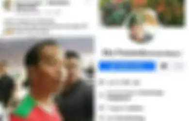 Siap-siap Diciduk Polisi, Tulis Ujaran Kebencian pada Presiden Jokowi, Akun Facebook Ini Berani Gunakan Foto Anggota TNI
