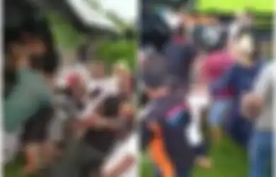 Pintu Bagasi Dibuka Paksa Hingga Istri Nyaris Kena Jotos Saat Selamatkan Jambret dari Amuk Massa, Anggota Polisi Ini Sampai Berlutut dan Minta Ampun Pada Warga