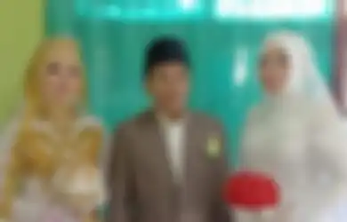Bodo Amat Bakal Jadi Objek Nyinyir Mulut Tetangga, Pria Ini Mantap Nikahi Dua Gadis Sekaligus : yang Saya Lakukan Ini Kan Nggak Dosa