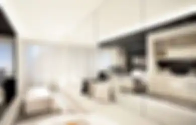 Permainan Cermin di Apartemen Mungil Hadirkan Sanctuary Area bagi Penghuni