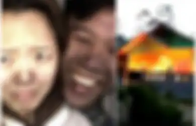 Sempat-sempatnya! Rumah Nyaris Ludes Dijilat Api, Pasutri Ini Malah Selfie saat Tetangga Pontang-panting Padamkan Api, Netizen: Positif Apa Bodoh?