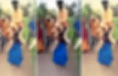 Istri Dipaksa Gendong Suami untuk Diarak Keliling Kampung, Tiap Berhenti karena Kelelahan Langsung Dipukuli dan Dilempari Batu oleh Warga