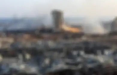 Memilukan, Lagi Enak-enak Ambil Foto Nikah Tiba-tiba Ledakan Dahsyat Hancurkan Beirut Lebanon, Momen Bahagia Pengantin Seketika Berubah Jadi Duka