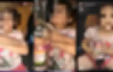 Diiringi Musik Dangdut Koplo, Bocah Perempuan Ini Disodori Miras Oleh Remaja Bau Kencur Sambil Santai Pamer di Sosmed, Videonya Viral, Pelaku Dapat Ancaman dari Netizen yang Ngamuk