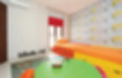 Warna dan Bentuk Ceria, Kamar Ini Jadi Favorit Si Anak yang Pendiam