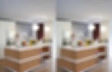 Meski Jadi Area Basah, Dapur Tak Kehilangan Pesona Kayu, Ini Caranya!