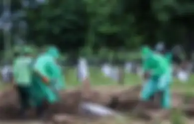 Jadi Saksi Hidup Kengerian Virus Corona, Petugas Penggali Makam TPU Pondok Rangon Akui Makamkan Hingga 20 Jenazah Terpapar Covid-19 Tiap Hari, Hampir Setengah Tahun Korban Tak Kunjung Berkurang