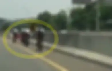 Viral di Medsos, Polisi Selidiki Video Rombongan Sepeda Masuk Tol dan Nekat Lawan Arah
