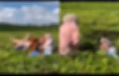 Viral, Foto-foto dan Jatuhkan Diri di Kebun Teh, 3 Perempuan Ini Tuai Hujatan Netizen: Nanemnya Pake Ati Udah Gede Diinjak-injak