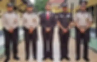 Serupa Tapi Tak Sama, Diberi Kado dari Polri, Seragam Baru Satpam Hadir dengan Warna Coklat Mirip Polisi, Begini Penampakannya