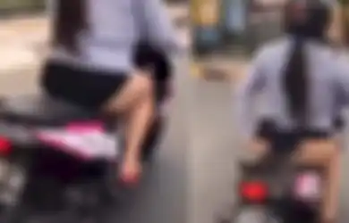 Terciduk Polisi Usai Viral Pamer Celana Dalam Sambil Motoran, Sosok 'Mbak Ida' si Pengendara Buat Kaget Petugas Saat Diperiksa: Di KTP-nya Laki-laki