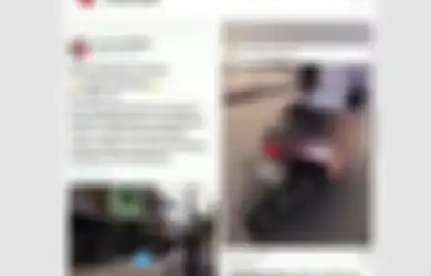Angkat-angkat Rok Mini Saat Naik Motor, Wanita Ini Diduga Niat Pamer Celana Dalam di Jalan, Polisi Magelang Langsung Turun Tangan