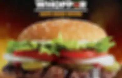 Burger King Rilis Varian Whopper Baru, Lebih Auntentik Tanpa Pewarna & Penyedap