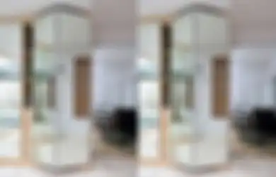 Lemari dengan Desain Pintu Lipat, Indah sekaligus Hemat Tempat