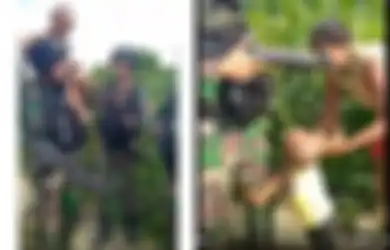 Videonya Viral, Ternyata Begini Kronologi Awal Mula Sang Balita yang Merengek Minta Digendong Prajurit Kostrad TNI, Baru Selesai Salat Dzuhur Kaget Dengar Suara Tangis