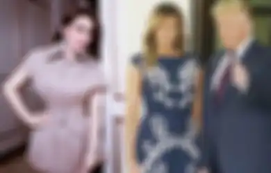 Bajunya Kembaran dengan Melania Trump, Syahrini Sukses Buat Netizen Terheran dengan Harganya: Fashionnya Sekelas Ibu Negara Amerika Serikat!