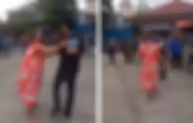 Viral! Emak-emak Berdaster Suruh Anaknya yang Ikutan Demo untuk Pulang, Warganet: Sesungguhnya Lebih Menyeramkan