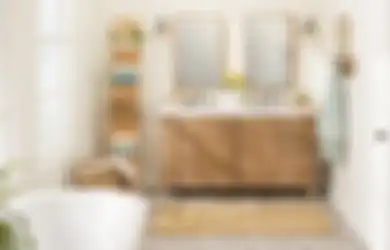 Siapa Bilang Kamar Mandi Tak Bisa Jadi Tempat Memajang Barang? Intip Inspirasinya!