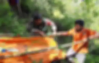 Naik Ojek ke Rumah Mantan Istri, Pria Paruh Baya Ini Ditemukan Tewas Mengenaskan Hingga Jasadnya Dicabik-cabik Kerumunan Biawak, Pemancing: Saya Dekati Ternyata Mayat Manusia