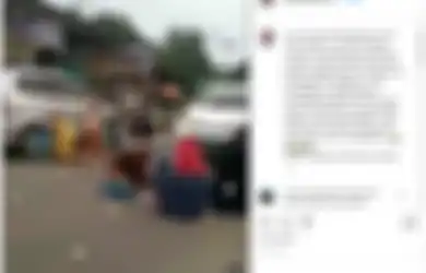 Tiba-tiba Berhenti dan Buka Jendela, Penumpang Mobil Ini Buat Relawan Berlarian Tangkap Uang yang Ditabur dan Beterbangan di Jalanan: Jadi Berkah Buat Semua