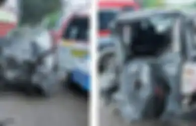 Teriosnya Remuk Bak Kerupuk, Pengemudi Ini Ceritakan Detik-detik Kronologi Kecelakaan Beruntun hingga Saksikan Jasad Korban Berserakan: Saya Sendiri di dalam Mobil yang Terbalik-balik