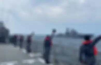 Latihan Bareng Rusia di Laut Jawa, 3 Kapal Perang Indonesia Langsung Pamer Kehebatan di Hadapan Prajurit Putin