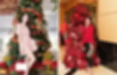 Terlihat Menawan di Depan Pohon Natal, Begini Deretan Gaya Ciamik Artis Indonesia Saat Rayakan Christmas 2020