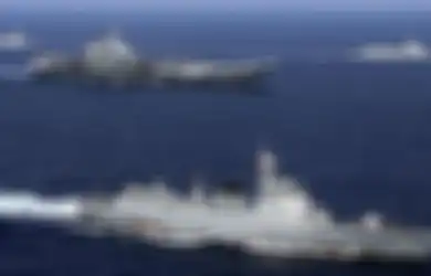 Bak Berlayar di Air Keruh, Kapal-kapal Perang AS Terang-terangan Tantang Tiongkok Dengan Cara Nekat Ini di Laut China Selatan!