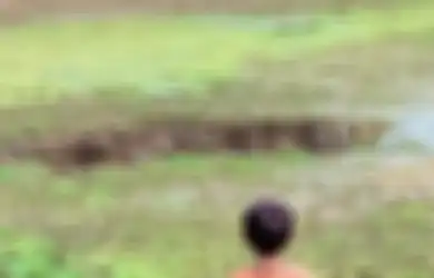Airnya Tiba-tiba Surut Secara Misterius dengan Arus Deras, Sebuah Kolam di Sukabumi Amblas Tanpa Sebab, Warga: Saya Kira Ada Banjir Bandang
