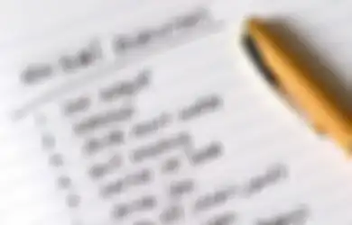 Selalu Punya Resolusi di Tahun Baru Tapi Sering Gagal? Simak 4 Tips Berikut Ini