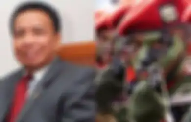 Tentara Kamboja Ikut Terlibat, Intip Momen Haru Pembaretan Anak Miing Bagito yang Kini Jadi Prajurit Kopassus, Sang Komedian: Hebat Kamu
