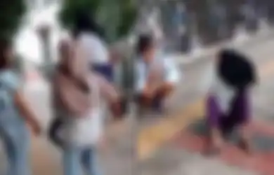 Dikeroyok hingga Dipukul dan Ditendangi, Aksi Bullying Siswi SMP di Alun-alun Gresik Buat Tim Polisi Cyber Turun Tangan: Pelakunya 7 Bocah Dibawah Umur