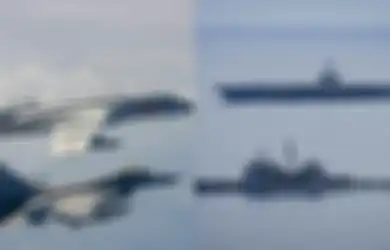 Tak Bisa Dihindari, Laut China Selatan Tunggu Pertempuran Mengerikan, 12 Jet Tempur Tiongkok vs Kapal Induk dan 3 Kapal Penghancur AS!