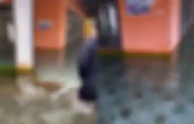 Bikin Netizen Geleng-geleng Kepala, Viral Video Masjid di Kalsel Terendam Banjir Air Bening Mirip Kolam Renang, Begini Kata Pengunggah